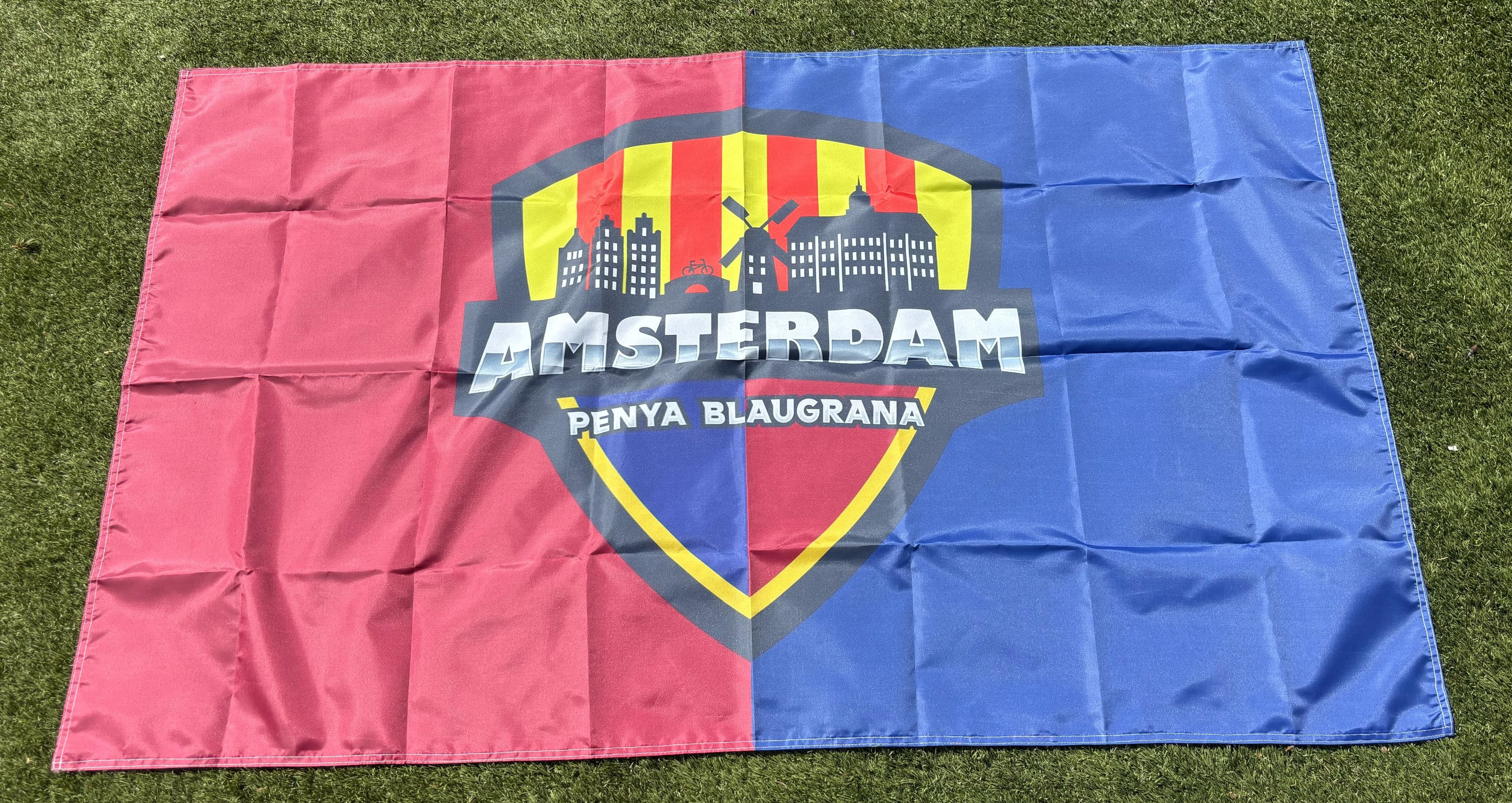 Penya Blaugrana Amsterdam exclusive flag